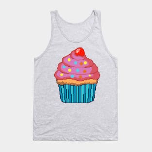 Cupcake Pixelart Tank Top